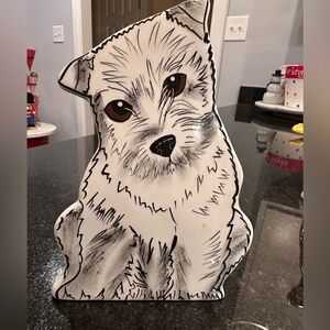 Nina Lyman “Dogs by Nina” West Highland White Terrier Westie Ceramic Vase